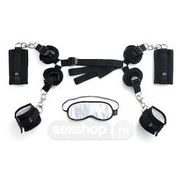 50 de Umbre ale lui Grey Limite Dificile Set de Legaturi pentru Pat