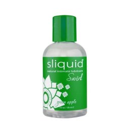 Sliquid Natural Rasucire Lubrifiant cu Aroma 125ml - Mere Verzi