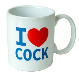 I LOVE COCK Cana Termosensibila care Spune Lucrurilor pe Nume