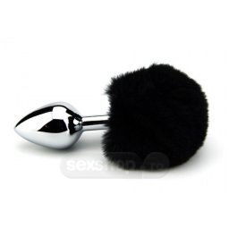 Furry Fantasy Codita de Iepuras Negru Dop Anal