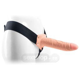Toyz4Lovers Real Rapture Strap On Scobit 20cm Culoare Naturala