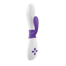 OVO K2 Vibrator Iepuras - Violet si Alb