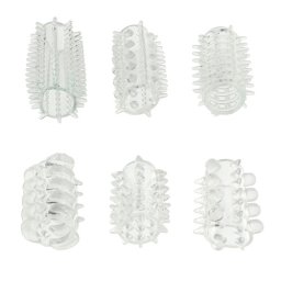 Toy Joy Penis Puternic Set de Mansoane - Transparente