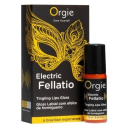 Orgie Felatie Electrica Gloss Vibrator pentru Buze Perfect pentru Surprize Excitante
