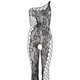 Mandy Mystery Catsuit Asimetric cu o Bretea - Small-Large