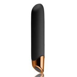 Rocks Off Chaiamo Vibrator Classic pentru Incepatoare cu 10 Functii si Reincarcabil Negru