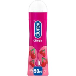 Durex Play Cirese Obraznice Gel Lubrifiant cu Aroma de Cirese pentru Senzatii Dulci 50 ml