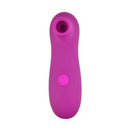 Loving Joy Vibrator cu Suctiune pe Clitoris 10 Functii Puternice Violet Mic Discret Perfect pentru Voiaj si Incepatoare