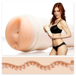 Fetele Fleshlight Maitland Ward Fund Fese Stramte Cea Mai Nebuneasca Textura in Forma de Carusel + GRATUIT Lubrifiant Fleshlight 30 ml