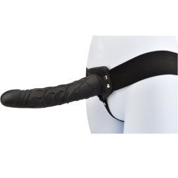 Loving Joy Strap-On Scobit 22 cm Culoare Neagra Lungimea si Grosimea pe Care Iubita Ta o Doreste