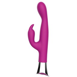 Loving Joy Vibrator Subtire cu 10 Functii din Silicon Violet Conceput pentru Dubla Stimulare