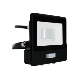 Proiector LED 10W cu Senzor PIR, Cip SAMSUNG, Corp Negru, 3000K, 1M Cable
