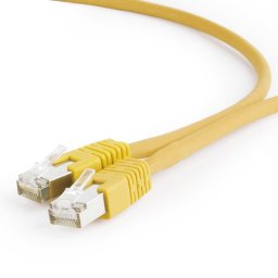 GEMBIRD PP6A-LSZHCU-Y-0.25M Gembird patchcord RJ45, cat. 6A,SFTP, LSZH, 0.25m, yellow
