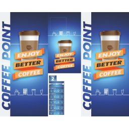 Set colant integral Coffeepoint automat de cafea boabe Wittenborg 7100