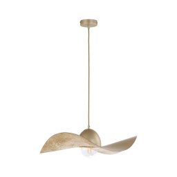 Lustră pe cablu KAPELLO 1xE27/60W/230V d. 55 cm aurie