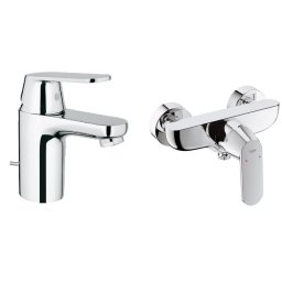 Pachet baterii baie lavoar si dus Grohe Eurosmart Cosmopoliatn-Gro119