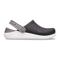 Saboti Crocs Kids' LiteRide Clog Negru - Black/White