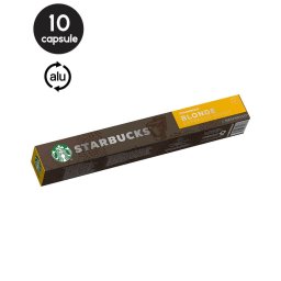 10 Capsule Starbucks Blonde Espresso Roast - Compatibile Nespresso