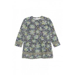 Rochie verde floral Boboli 425023