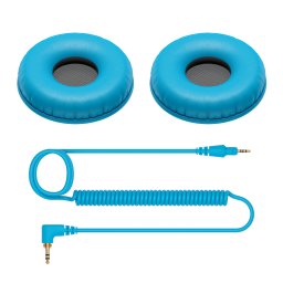 Cablu spiralat si cupe pentru urechi in culori variate, pentru HDJ-CUE1, Pioneer DJ HC-CP08