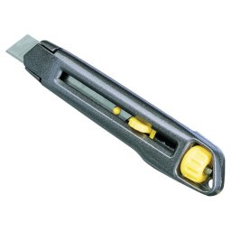 Cutter metalic cu lama lunga. 18mm, Stanley,0-10-018