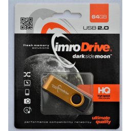 Memorie USB USB, 2.0 Axis, 64 GB, Auriu/Grafit
