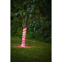 Bandă LED flexibilă plată pentru exterior 480X0,02W LED, IP44, roz, 5 m