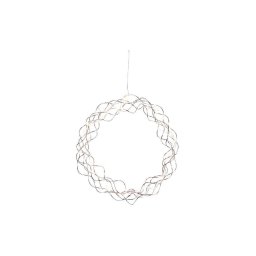 Decorațiune LED de Crăciun CURLY 30xLED/0,064W/230V crom lucios Eglo 411015