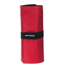 Penar ROLL-UP pentru 24 instrumente, KOH-I-NOOR, rosu
