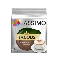 Capsule Tassimo Jacobs Cappuccino Classico, 16 buc