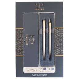 Set cadou Pix + Stilou Parker Jotter Royal Stainless Steel GT