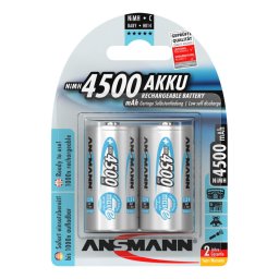 Set 2 acumulatori Ansmann maxE R14 C 1.2V 4500mAh