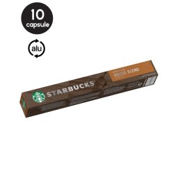 10 Capsule Starbucks House Blend Lungo - Compatibile Nespresso