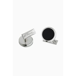 Butoni S.T. Dupont Round Black Palladium Traditional