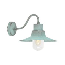 Aplică de exterior SHELDON 1xE27/100W/230V IP44 turcoaz Elstead