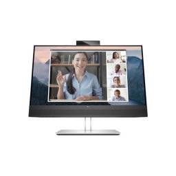 Monitor LED HP E24mv G4 23.8 inch FHD IPS 5 ms 60 Hz Webcam, Negru