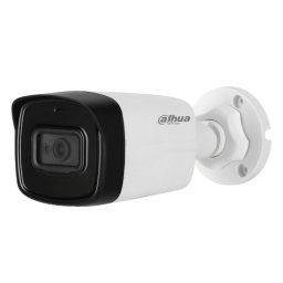 Camera de supraveghere 4K, exterior, 8MP, Dahua HAC-HFW1800TL-A-0360B, lentila 3.6mm, IR 80m, microfon