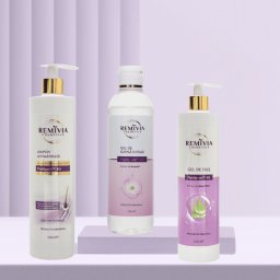 Set cadou- Sampon antimatreata, Gel de dus si Gel intim