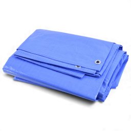 Prelata Impermeabila PE 6x8 m, EvoTools, Albastru, 90 g/mp,