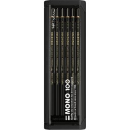 Creioane grafit, H, MONO 100, 12 buc/set Tombow