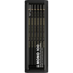 Creioane grafit, F, MONO 100, 12 buc/set Tombow
