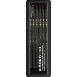 Creioane grafit, B, MONO 100, 12 buc/set Tombow