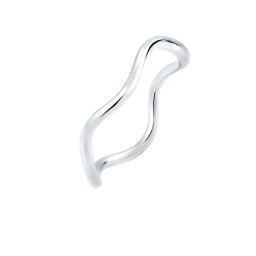 ELLI Inele 'Wave' argintiu