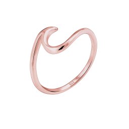 ELLI Inele 'Wellen' auriu - roz