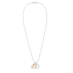 ELLI Lanțuri 'Geo' șampanie / argintiu