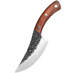 Cutit profesional Universal, TarTek®, lama forjata, Full Tang, 245mm, husa inclusa