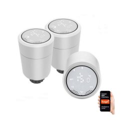 SET 3x cap termostatic Zigbee 2xAA/3V Tuya Immax 07732A