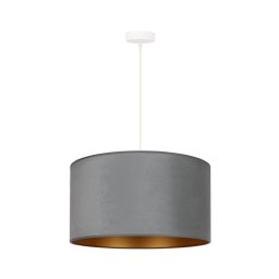 Lustră pe cablu VELVET 1xE27/40W/230V verde-mentă/aurie Brilagi