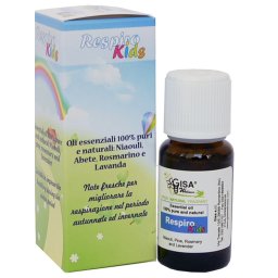 Sinergie de uleiuri esentiale bio pentru copii Respiro Kids 15ml Gisa