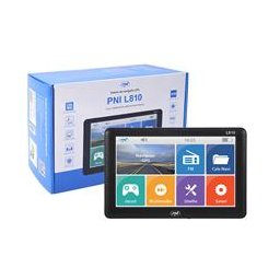 Sistem De Navigatie Gps Pni L810 Ecran 7 Inch, 800 Mhz, 256Mb Ddr, 8Gb Memorie Interna, Fm Transmitter Pni Pni-L810 42118